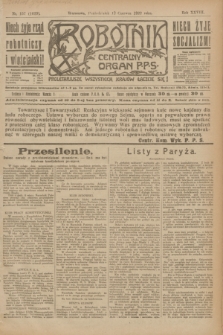 Robotnik : centralny organ P.P.S. R.28, nr 157 (12 czerwca 1922) = nr 1629