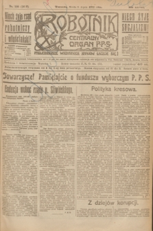 Robotnik : centralny organ P.P.S. R.28, nr 180 (5 lipca 1922) = nr 1652