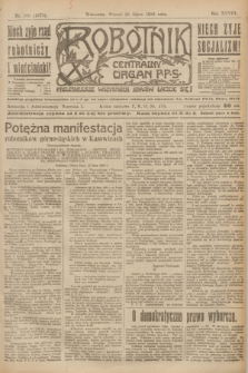 Robotnik : centralny organ P.P.S. R.28, nr 200 (25 lipca 1922) = nr 1672