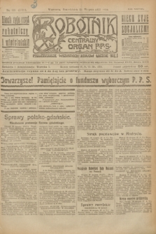 Robotnik : centralny organ P.P.S. R.28, nr 227 (21 sierpnia 1922) = nr 1699
