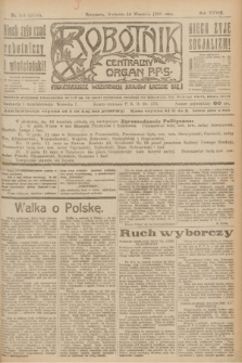 Robotnik : centralny organ P.P.S. R.28, nr 247 (10 września 1922) = nr 1719