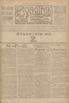 Robotnik : centralny organ P.P.S. R.28, nr 284 (17 października 1922) = nr 1756