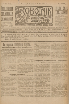 Robotnik : centralny organ P.P.S. R.28, nr 339 (11 grudnia 1922) = nr 1811