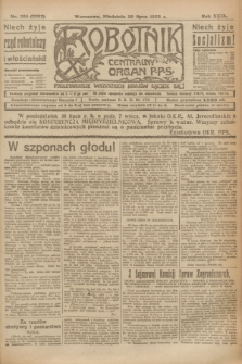 Robotnik : centralny organ P.P.S. R.29, nr 204 (29 lipca 1923) = nr 2032