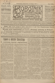 Robotnik : centralny organ P.P.S. R.30, nr 44 (14 lutego 1924) = nr 2225