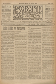 Robotnik : centralny organ P.P.S. R.30, nr 85 (26 marca 1924) = nr 2266
