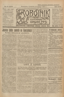 Robotnik : centralny organ P.P.S. R.31, nr 50 (19 lutego 1925) = nr 2504