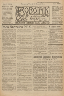 Robotnik : centralny organ P.P.S. R.31, nr 90 (31 marca 1925) = nr 2543