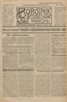 Robotnik : centralny organ P.P.S. R.31, nr 100 (10 kwietnia 1925) = nr 2553