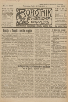 Robotnik : centralny organ P.P.S. R.31, nr 147 (29 maja 1925) = nr 2600