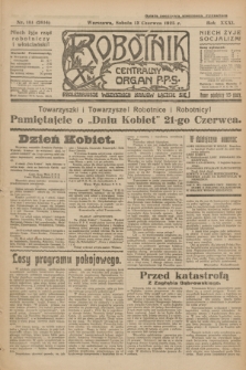 Robotnik : centralny organ P.P.S. R.31, nr 161 (13 czerwca 1925) = nr 2614