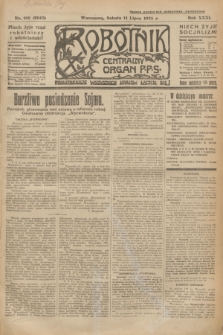 Robotnik : centralny organ P.P.S. R.31, nr 188 (11 lipca 1925) = nr 2642
