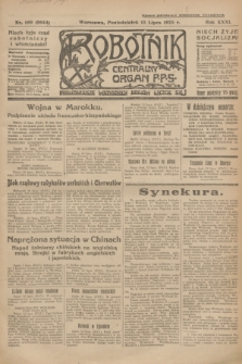 Robotnik : centralny organ P.P.S. R.31, nr 190 (13 lipca 1925) = nr 2644