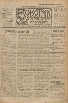Robotnik : centralny organ P.P.S. R.31, nr 205 (28 lipca 1925) = nr 2659