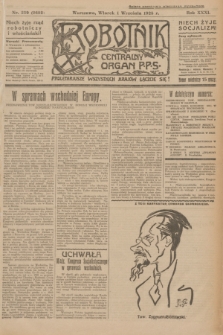 Robotnik : centralny organ P.P.S. R.31, nr 239 (1 września 1925) = nr 2682