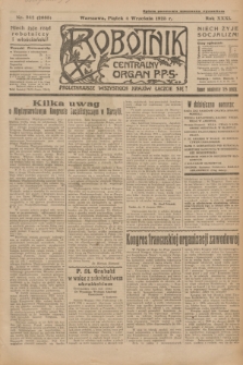 Robotnik : centralny organ P.P.S. R.31, nr 242 (4 września 1925) = nr 2685