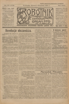 Robotnik : centralny organ P.P.S. R.31, nr 246 (8 września 1925) = nr 2689