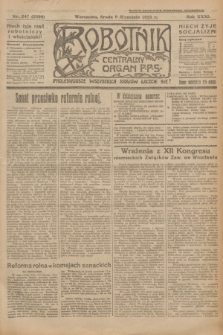 Robotnik : centralny organ P.P.S. R.31, nr 247 (9 września 1925) = nr 2690