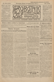 Robotnik : centralny organ P.P.S. R.31, nr 289 (21 października 1925) = nr 2732