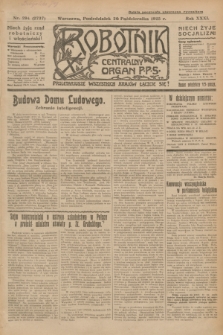Robotnik : centralny organ P.P.S. R.31, nr 294 (26 października 1925) = nr 2735