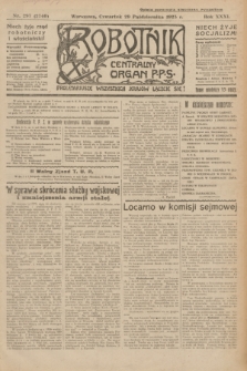 Robotnik : centralny organ P.P.S. R.31, nr 297 (29 października 1925) = nr 2740