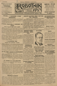Robotnik : centralny organ P.P.S. R.33, № 23 (24 stycznia 1927) = № 3181