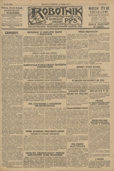 Robotnik : centralny organ P.P.S. R.33, № 82 (24 marca 1927) = № 3282