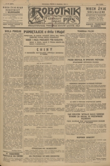 Robotnik : centralny organ P.P.S. R.33, № 97 (8 kwietnia 1927) = № 3297
