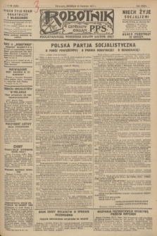 Robotnik : centralny organ P.P.S. R.33, № 99 (10 kwietnia 1927) = № 3299 + dod.