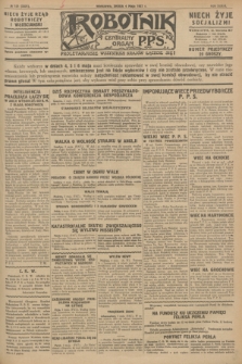 Robotnik : centralny organ P.P.S. R.33, № 121 (4 maja 1927) = № 3321