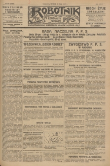 Robotnik : centralny organ P.P.S. R.33, № 127 (10 maja 1927) = № 3327