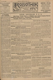 Robotnik : centralny organ P.P.S. R.33, nr 145 (28 maja 1927) = nr 3345