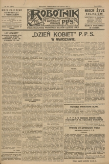 Robotnik : centralny organ P.P.S. R.33, nr 167 (20 czerwca 1927) =nr 3367