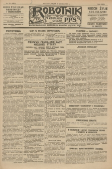 Robotnik : centralny organ P.P.S. R.33, nr 171 (24 czerwca 1927) = nr 3371