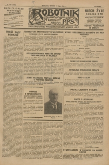 Robotnik : centralny organ P.P.S. R.33, nr 189 (12 lipca 1927) = nr 3389