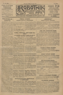 Robotnik : centralny organ P.P.S. R.33, nr 190 (13 lipca 1927) = nr 3390