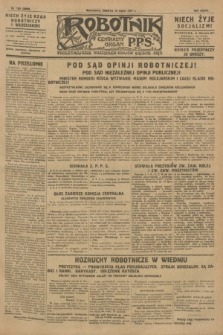 Robotnik : centralny organ P.P.S. R.33, nr 193 (16 lipca 1927) = nr 3393