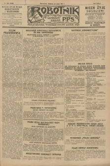 Robotnik : centralny organ P.P.S. R.33, nr 200 (23 lipca 1927) = № 3400