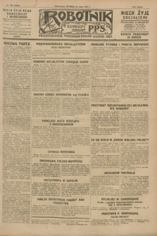 Robotnik : centralny organ P.P.S. R.33, nr 203 (26 lipca 1927) = № 3403