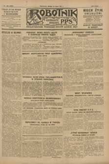 Robotnik : centralny organ P.P.S. R.33, nr 204 (27 lipca 1927) = № 3404