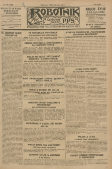 Robotnik : centralny organ P.P.S. R.33, nr 206 (29 lipca 1927) = № 3406