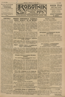 Robotnik : centralny organ P.P.S. R.33, nr 208 (31 lipca 1927) = № 3048