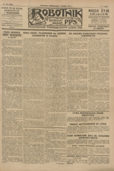 Robotnik : centralny organ P.P.S. R.33, nr 216 (8 sierpnia 1927) = nr 3056