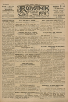 Robotnik : centralny organ P.P.S. R.33, nr 234 (27 sierpnia 1927) = nr 3074