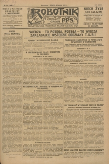 Robotnik : centralny organ P.P.S. R.33, nr 241 (3 września 1927) = nr 3081