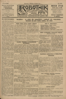 Robotnik : centralny organ P.P.S. R.33, nr 242 (4 września 1927) = nr 3082