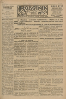 Robotnik : centralny organ P.P.S. R.33, nr 254 (16 września 1927) = nr 3094