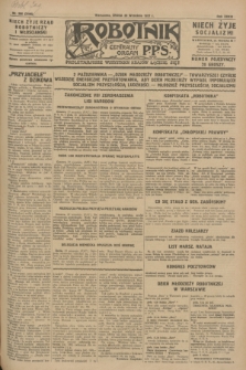Robotnik : centralny organ P.P.S. R.33, nr 266 (28 września 1927) = nr 3106