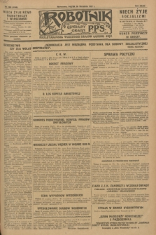 Robotnik : centralny organ P.P.S. R.33, nr 268 (30 września 1927) = nr 3108