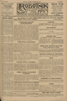 Robotnik : centralny organ P.P.S. R.33, nr 272 (4 października 1927) = nr 3112